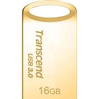 Transcend TS16GJF710G Jetflash 710 16GB USB Flash Drive - Gold