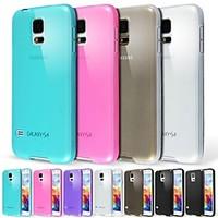 Transparent Frosted Cover Case for Samsung Galaxy S5 9600