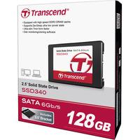 Transcend TS128GSSD340 SATA III 6Gb/s SSD340 SSD Drive 128 GB