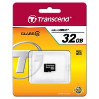 Transcend TS32GUSDC4 microSDHC Class 4 (Standard) 32 GB