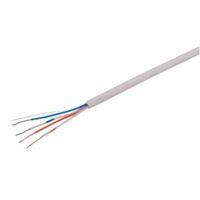 Tristar White 3 Pair Telephone Cable 25m