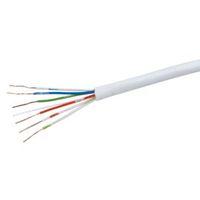 Tristar White 2 Pair Telephone Cable 25m