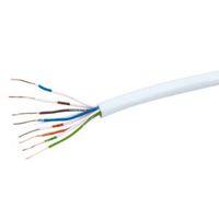 Tristar White 4 Pair Telephone Cable 50m