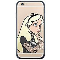 Transparent Beauty TPUPC Soft Case Back Cover Capa For Apple iPhone 6s Plus/6 Plus/iPhone 6s/6/iPhone SE/5s/5