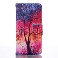 tree leather wallet for samsung galaxy s4 s4 mini s5 mini s6 s7 edge