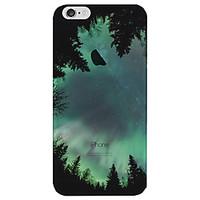 Translucent Case Back Cover Case Green Forest My Home Scenery Soft TPU for Apple iPhone 7 Plus / iPhone 7 / iPhone 6s/6 Plus / iPhone 5 5S