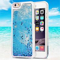 Transparent Fashion Dynamic Liquid Glitter Colorful Paillette Sand Quicksand Back Case Cover For iPhone 6 Plus/6S Plus