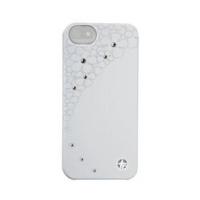 trexta crystal flower white iphone 5