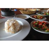 traditional egyptian meal in a local home