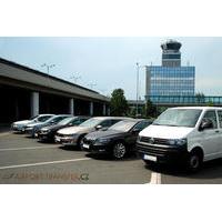 Transfer from Prague Airport to Prague City in Car or Minivan