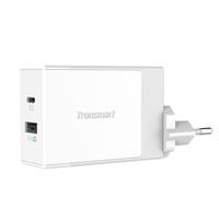 Tronsmart W2DC USB Type-C Charger 42W USB-C Wall Travel Charger Fast Charging Speed 1 Type-C Port 1 USB VoltiQ Port Multi-Protective Foldable Plug for