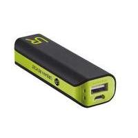 Trust (2200mah) Power Bank Portable Phone Charger (black/green)
