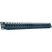 trendnet cat55e 24 port unshielded patch panel in