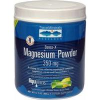 Trace Minerals Stress-X Magnesium Powder 360 Grams Lemon Lime