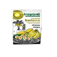 Tropical Wholefoods Fairtrade Banana Chewy Chips 150g