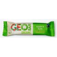 traidcraft apple kale organic geobar 38g