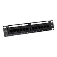 trendnet 12 port cat 6 unshielded patch panel 10 wide