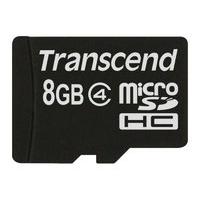 Transcend 8GB Class 4 MicroSDHC Memory Card