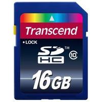 Transcend 16GB Class 10 Secure Digital High Capacity Card