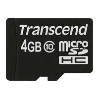 Transcend 4GB MicroSD Class 10 Memory Card