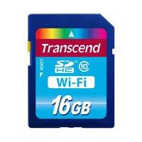 Transcend 16gb Class 10 SDHC Card + Wi-Fi