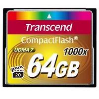 Transcend 1000x 64GB Compact flash Memory Card