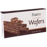 truede chocolate cream wafers 75g