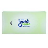 Traidcraft Together Green Facial Tissues - 110 Sheets