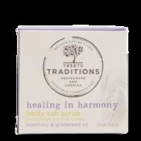 Treets Traditions Healing in Harmony Body Salt Scrub 375g - 375 g