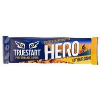 TrueStart - Hero Caffeine Energy Bar (Box 12) Coffee Peanut Butter