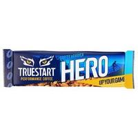 truestart hero caffeine energy bar box 12 arabica coffee