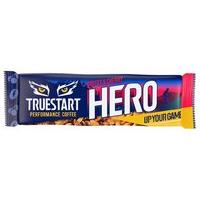 truestart hero caffeine energy bar box 12 coffee cherry