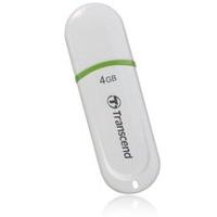 Transcend Jetflash 330 4gb Usb 2.0 Flash Drive (white/green)