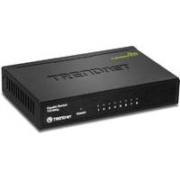 trendnet 8 port gigabit greennet network switch with metal case