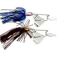 Tractor Water Fish Pendant Fluff Fluff Sequined Skirt Willow-type Metal Bait Lures 1PC