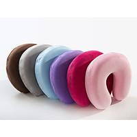 Travel Pillow Travel Rest for Travel Rest Polyester-Purple Coffee Ruby Blue Blushing Pink