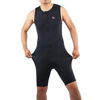 Tri Suit Men\'s Sleeveless Bike Triathlon/Tri Suit Breathable Comfortable Full Body Spandex Chinlon Solid Spring Summer Fall/Autumn Winter