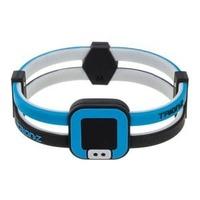 Trion:Z DuoLoop Magnetic Therapy Bracelet Black Azure-Medium