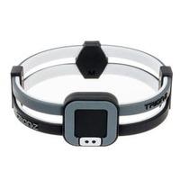 trionz duoloop magnetic therapy bracelet black grey large