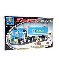 Truck Vehicle Playsets Car Toys ABS Blue Model Building Toy