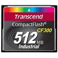 transcend industrial compact flash 512mb 300x ts512mcf300