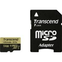 Transcend microSDXC 633x Ultimate 64GB Class 10 UHS-I U3 (TS64GUSDU3)