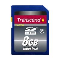 Transcend SDHC Card Industrial 8 GB Class 10