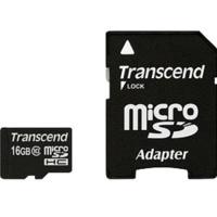 Transcend microSDHC 16GB Class 10 UHS-I (TS16GUSDU1)