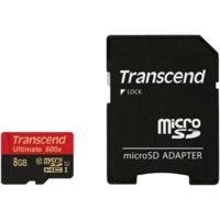 Transcend microSDHC Ultimate UHS-I U1 Class 10 8GB (TS8GUSDHC10U1)