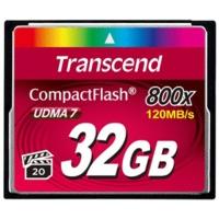 transcend ultra speed compact flash 32gb 800x ts32gcf800