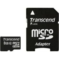 transcend microsdhc 8gb class 10 with sd adapter ts8gusdhc10