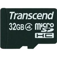 Transcend microSDHC 32GB Class 4 with SD Adapter (TS32GUSDHC4)