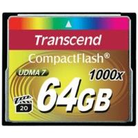 Transcend Ultimate Compact Flash 64GB Card 1000x (TS64GCF1000)