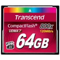 Transcend CompactFlash 64GB 800X (TS64GCF800)